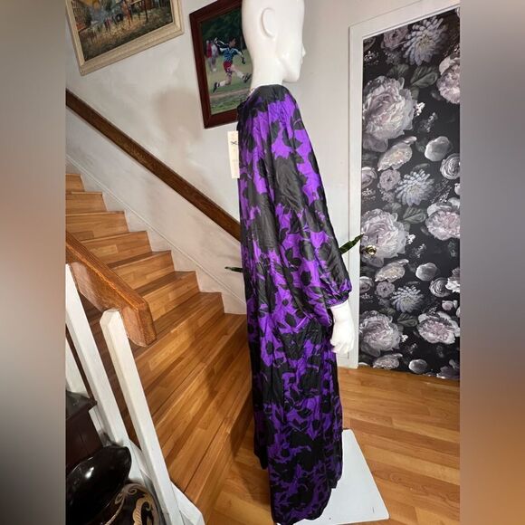 Anthropologie Delfi Collective V-Neck Maxi Dress / Size L - Picture 7 of 11